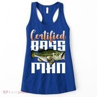 Certified Bass Man Fisherman Women's Tank Top thumb 0