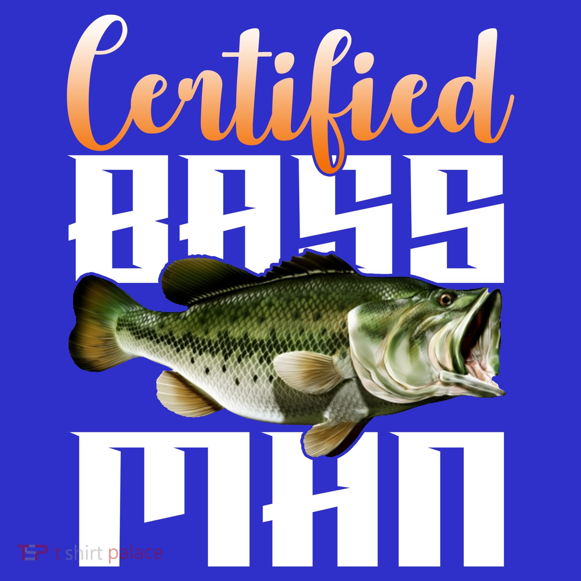 Certified Bass Man Fisherman Women's Tank Top