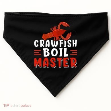 Crawfish Boil Master USA-Made Doggie Bandana