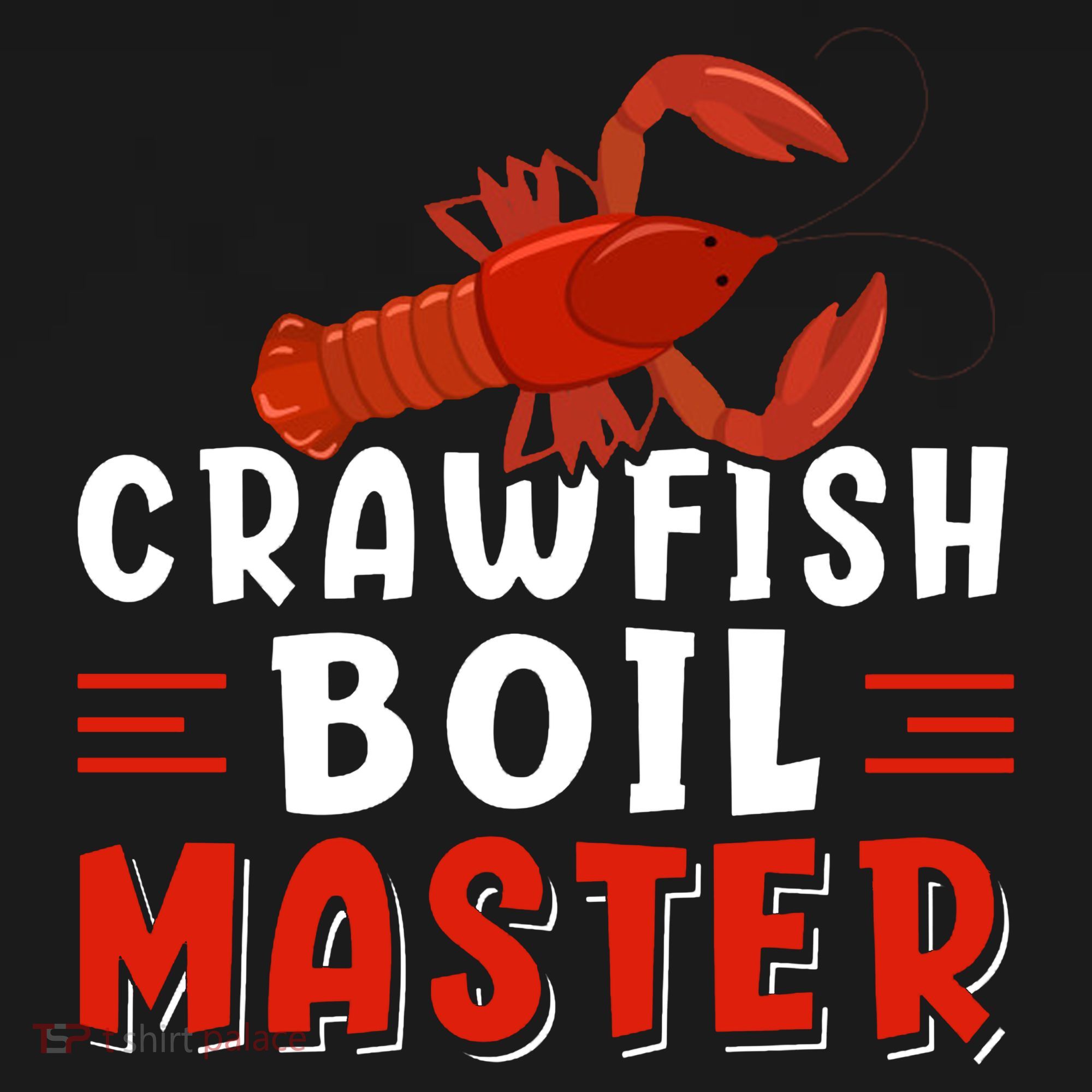 Crawfish Boil Master USA-Made Doggie Bandana