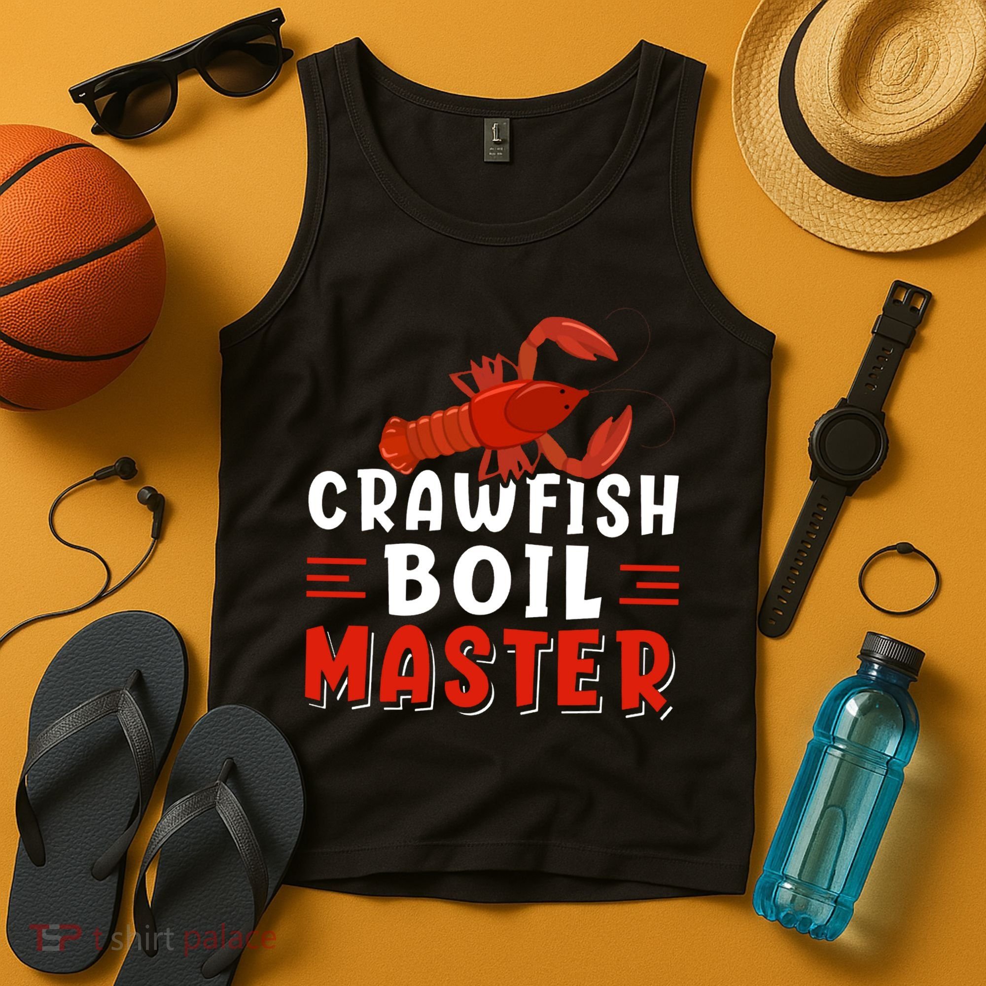 Crawfish Boil Master Tank Top
