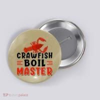 Crawfish Boil Master Button thumb 0
