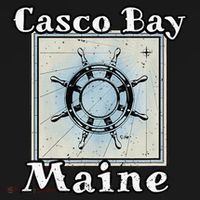 Casco Bay Maine Maritime Nautical History Ship Wheel Sailing Women's Tank Top thumb 5