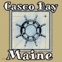 Casco Bay Maine Maritime Nautical History Ship Wheel Sailing Hoodie thumb 2