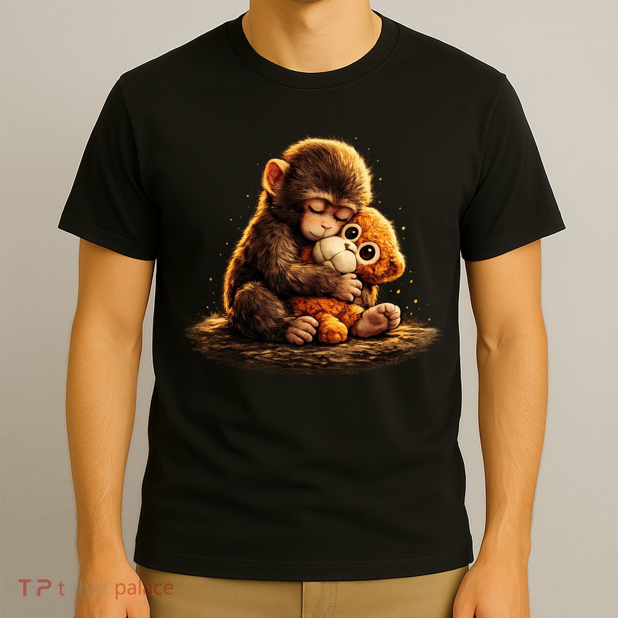 Cute Baby Monkey Punch Viral Zoo Japan T-Shirt