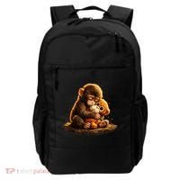 Cute Baby Monkey Punch Viral Zoo Japan Backpack thumb 0