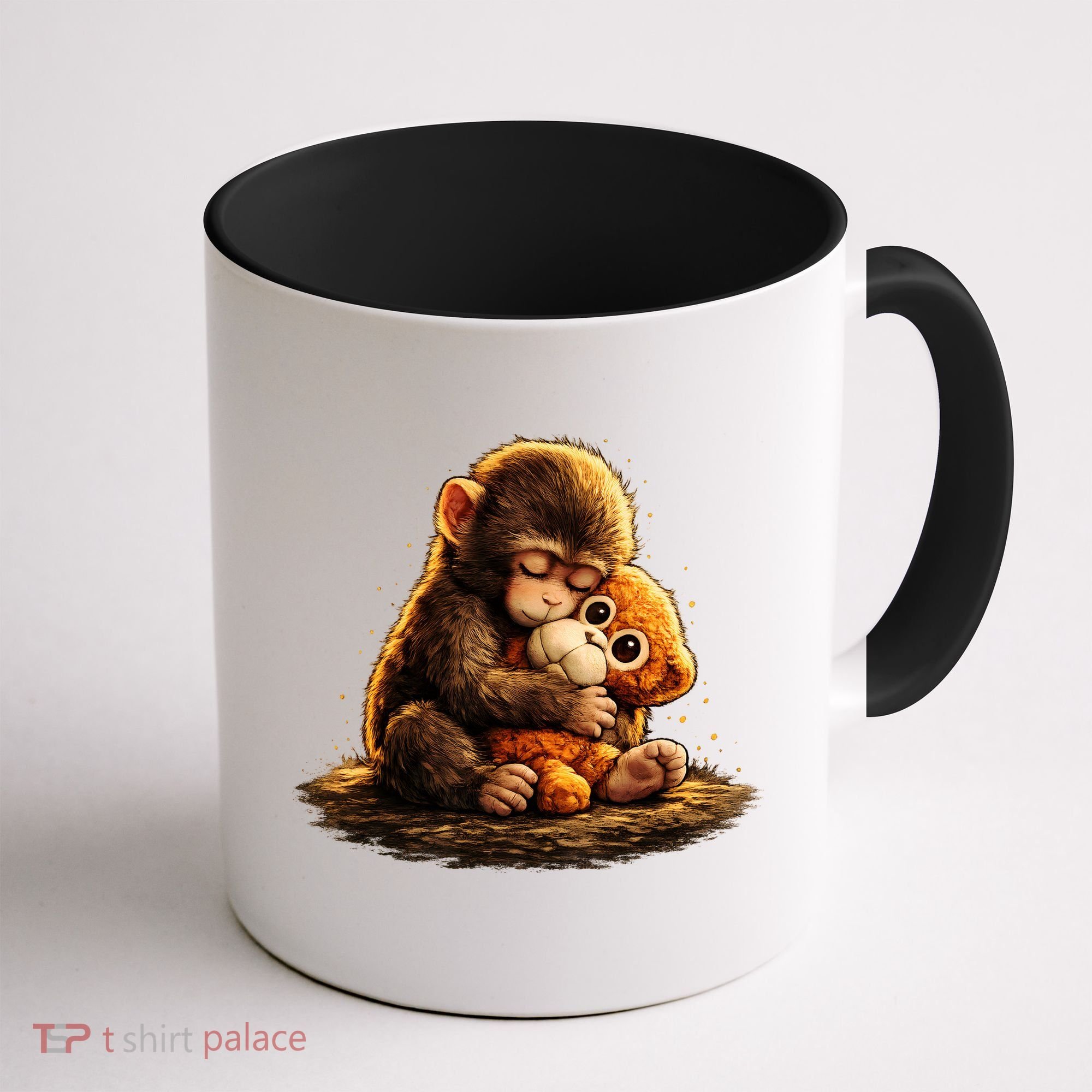 Cute Baby Monkey Punch Viral Zoo Japan Coffee Mug