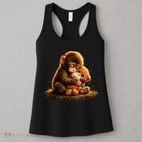 Cute Baby Monkey Punch Viral Zoo Japan Women's Tank Top thumb 3