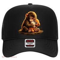 Cute Baby Monkey Punch Viral Zoo Japan Hat thumb 0