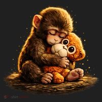 Cute Baby Monkey Punch Viral Zoo Japan Hat thumb 2