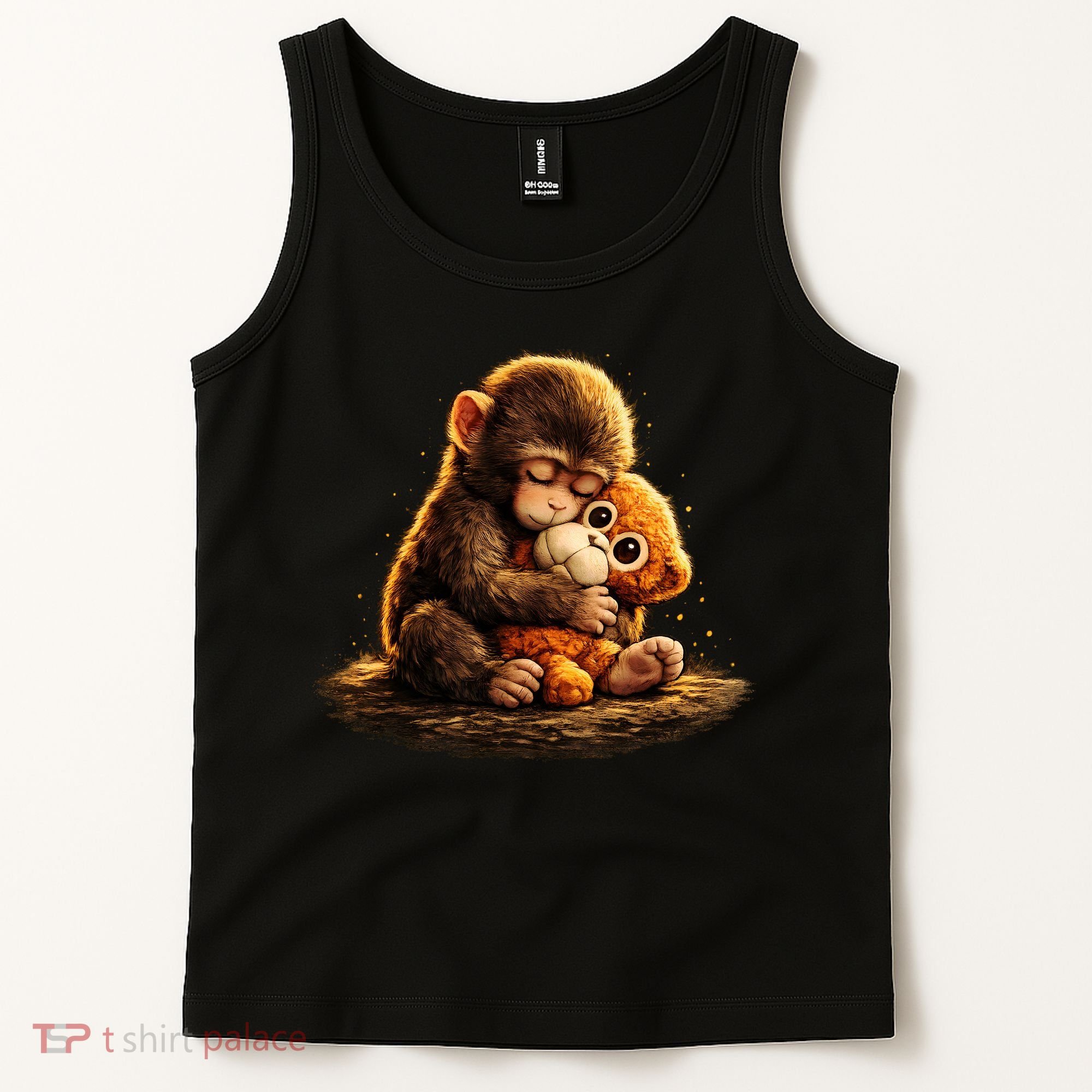 Cute Baby Monkey Punch Viral Zoo Japan Tank Top
