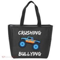 Crushing Bullying Monster Truck Anti Bully Tote Bag thumb 0