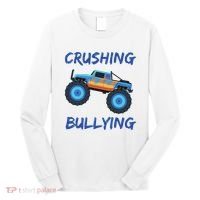 Crushing Bullying Monster Truck Anti Bully Long Sleeve Shirt thumb 0