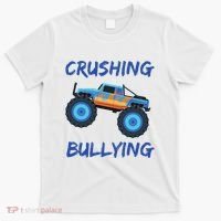 Crushing Bullying Monster Truck Anti Bully T-Shirt thumb 0