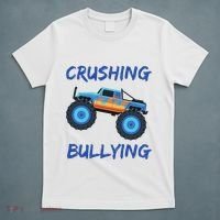 Crushing Bullying Monster Truck Anti Bully T-Shirt thumb 5