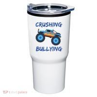 Crushing Bullying Monster Truck Anti Bully Tumbler thumb 0