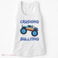 Crushing Bullying Monster Truck Anti Bully Women's Tank Top thumb 0