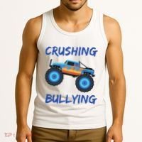 Crushing Bullying Monster Truck Anti Bully Tank Top thumb 3