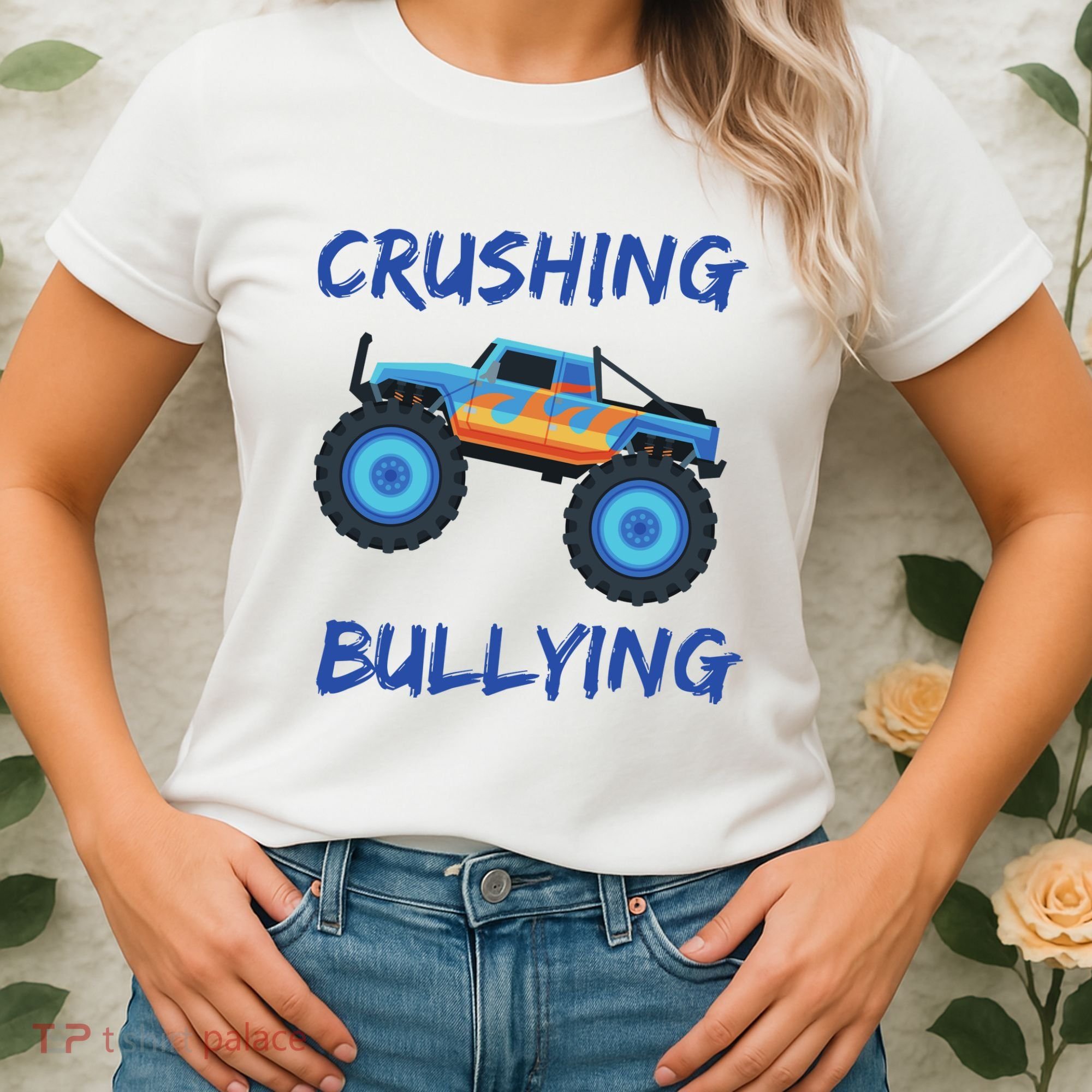 Crushing Bullying Monster Truck Anti Bully Women's T-Shirt
