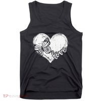 Cute Butterfly Monarchs Lovers Entomologist Women Love Tank Top thumb 0