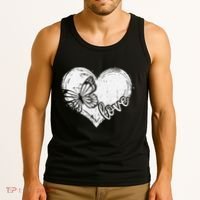 Cute Butterfly Monarchs Lovers Entomologist Women Love Tank Top thumb 3