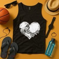 Cute Butterfly Monarchs Lovers Entomologist Women Love Tank Top thumb 4