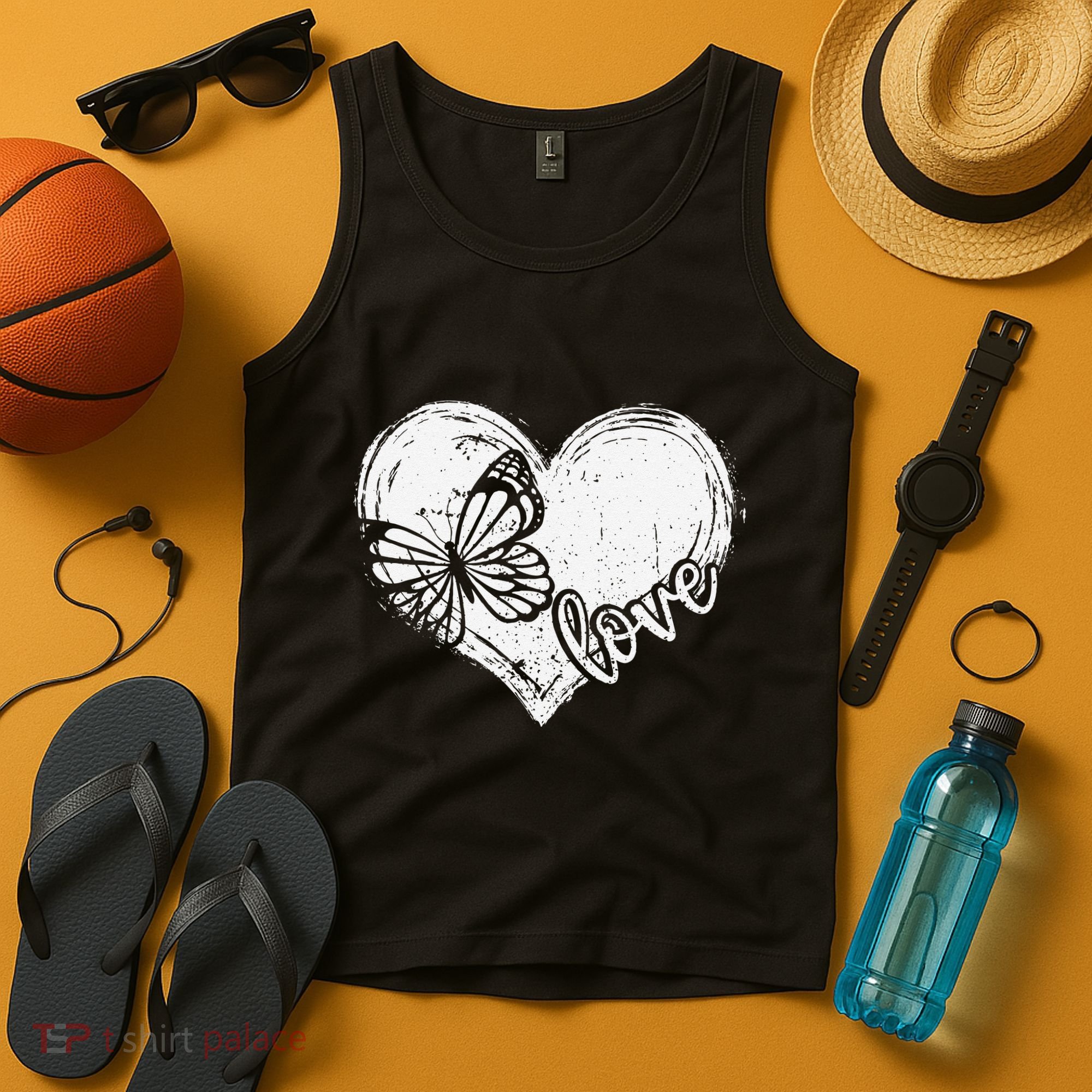 Cute Butterfly Monarchs Lovers Entomologist Women Love Tank Top