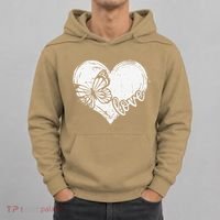 Cute Butterfly Monarchs Lovers Entomologist Women Love Hoodie thumb 0