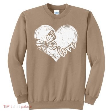 Cute Butterfly Monarchs Lovers Entomologist Women Love Sweatshirt