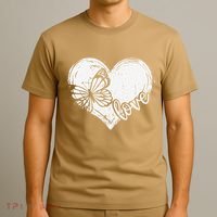 Cute Butterfly Monarchs Lovers Entomologist Women Love T-Shirt thumb 3