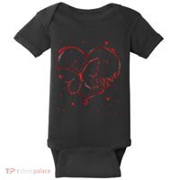 Cute Butterfly Monarchs Lovers Entomologist Women Baby Bodysuit thumb 0