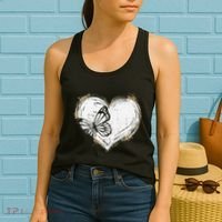 Cute Butterfly Monarchs Lovers Women Cutens Leopard Women's Tank Top thumb 2