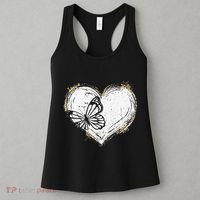Cute Butterfly Monarchs Lovers Women Cutens Leopard Women's Tank Top thumb 3