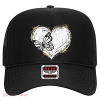 Cute Butterfly Monarchs Lovers Women Cutens Leopard Hat thumb 0