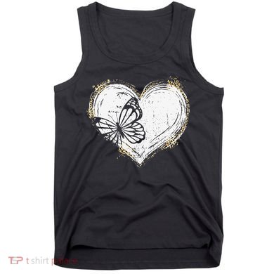 Cute Butterfly Monarchs Lovers Women Cutens Leopard Tank Top