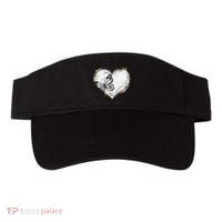 Cute Butterfly Monarchs Lovers Women Cutens Leopard Visor thumb 0