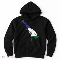 Cascadia Bioregion Map Flag Independence Distressed Hoodie thumb 0