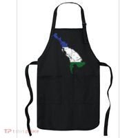 Cascadia Bioregion Map Flag Independence Distressed Apron thumb 0