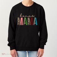 Cute Bonus Mama Leopard Pattern Women's Sweatshirt thumb 0