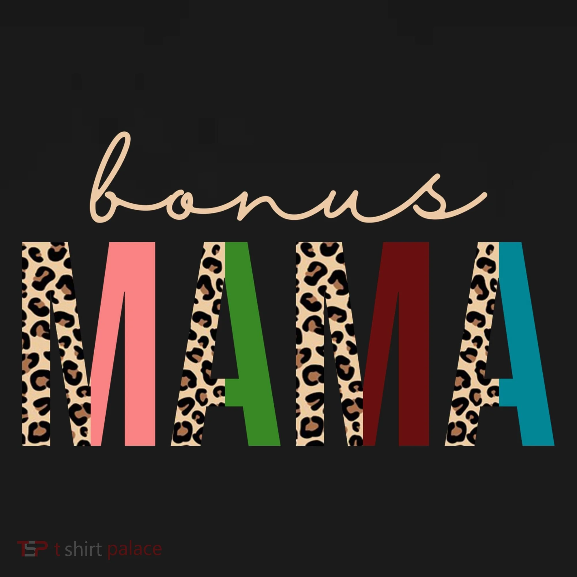 Cute Bonus Mama Leopard Pattern Doggie Tank