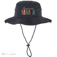 Cute Bonus Mama Leopard Pattern Bucket Hat thumb 0