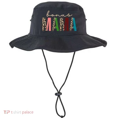 Cute Bonus Mama Leopard Pattern Bucket Hat