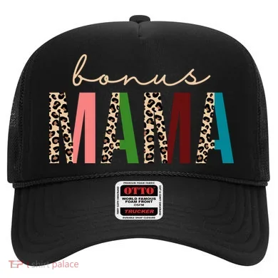 Cute Bonus Mama Leopard Pattern Hat