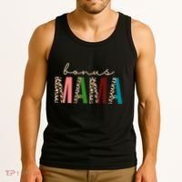 Cute Bonus Mama Leopard Pattern Tank Top thumb 3