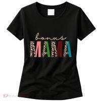 Cute Bonus Mama Leopard Pattern Women's T-Shirt thumb 0