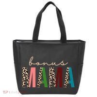 Cute Bonus Mama Leopard Pattern Tote Bag thumb 0