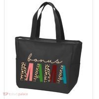 Cute Bonus Mama Leopard Pattern Tote Bag thumb 3
