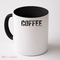 Coffee Because Murder Is Wrong Angry Cat Coffee Funny Quote Coffee Mug thumb 0
