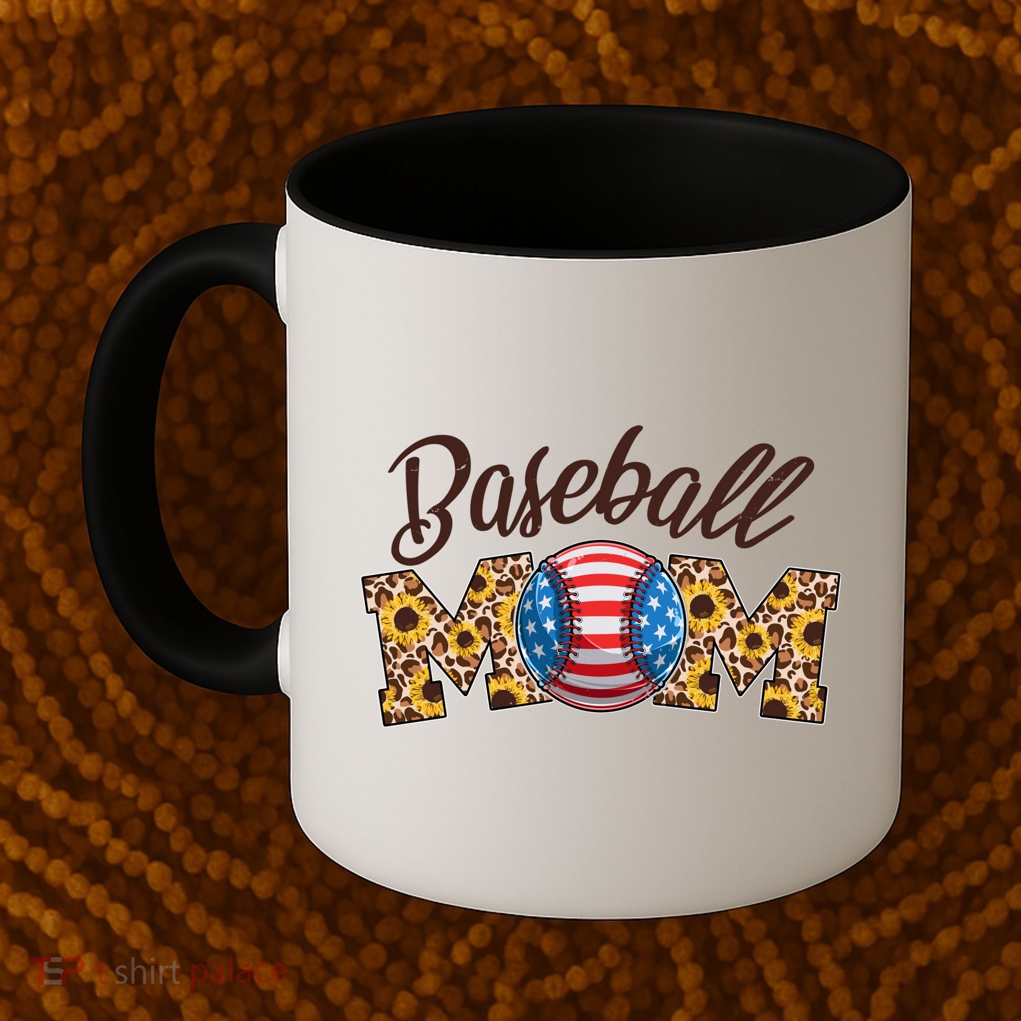 Cute Baseball Mom Baseball Fan Coffee Mug