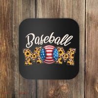 Cute Baseball Mom Baseball Fan Coaster thumb 0